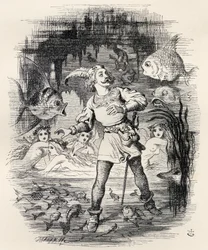 Illustrazione di J. Tenniel dal poema 